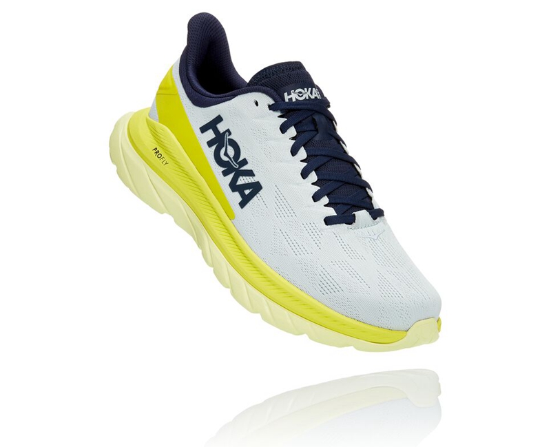 Multicolor Hoka Mach 4 Women's Road Running Shoes | 79413-NCSO