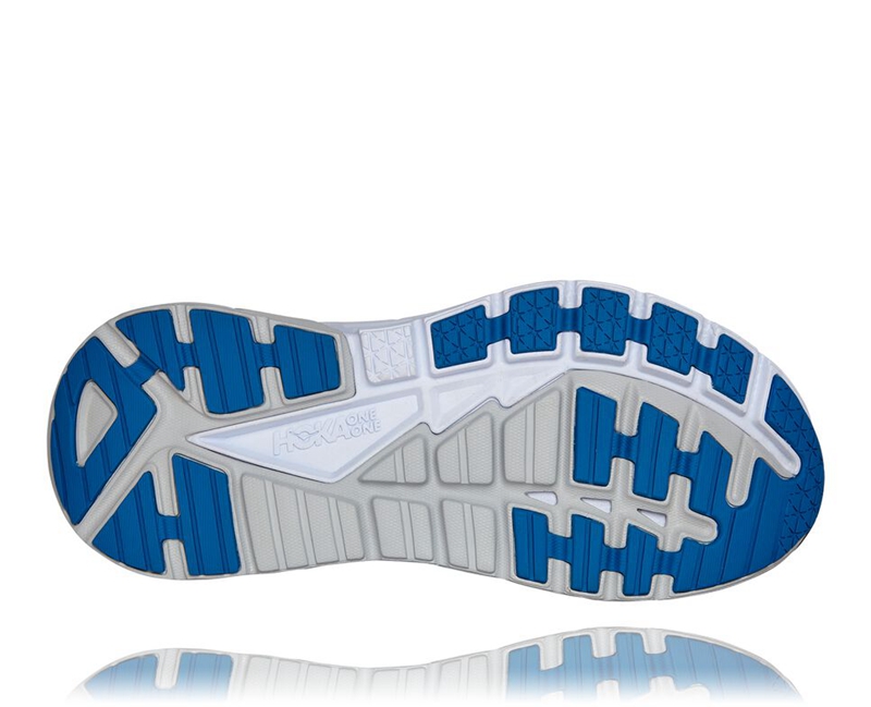 Black Hoka Gaviota 3 Men's Road Running Shoes | 74219-HVTQ