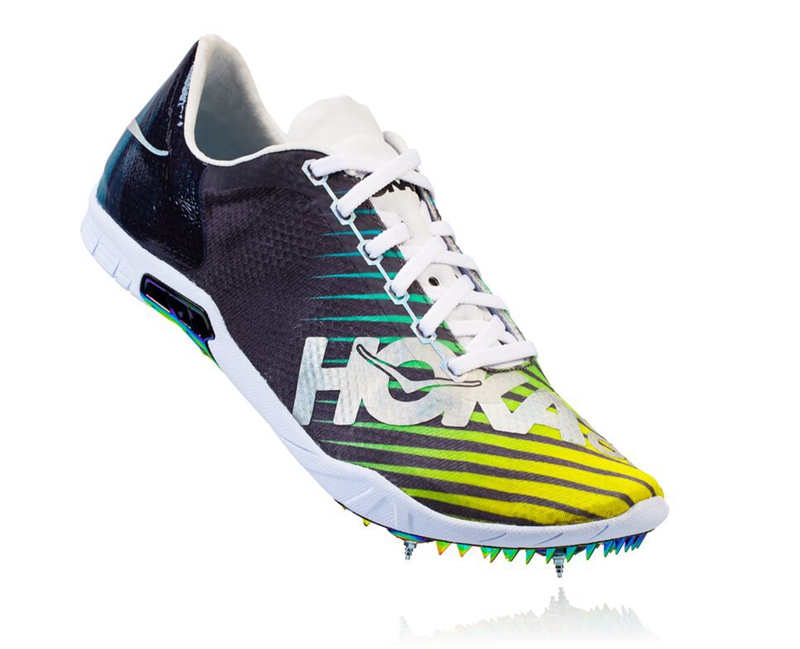 Multicolor Hoka Speed Evo R Men\'s Spikes Shoes | 70289-BGHW