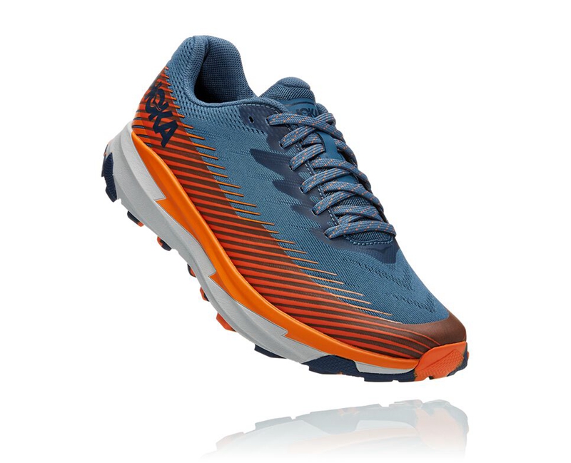 Navy Hoka Torrent 2 Men\'s Trail Running Shoes | 72940-ORSK
