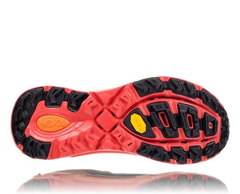 Orange Hoka EVO Mafate 2 Women's Trail Running Shoes | 90186-FLMT
