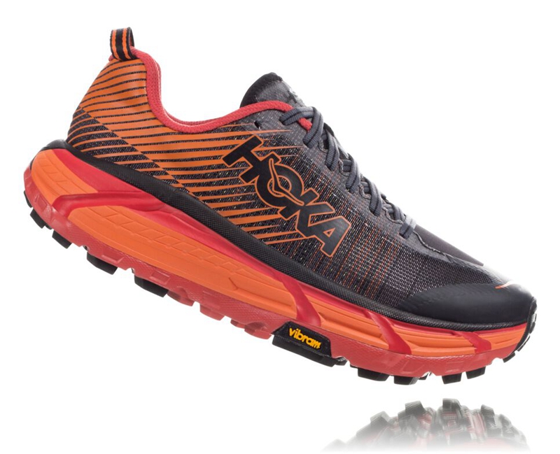 Orange Hoka EVO Mafate 2 Women's Trail Running Shoes | 90186-FLMT