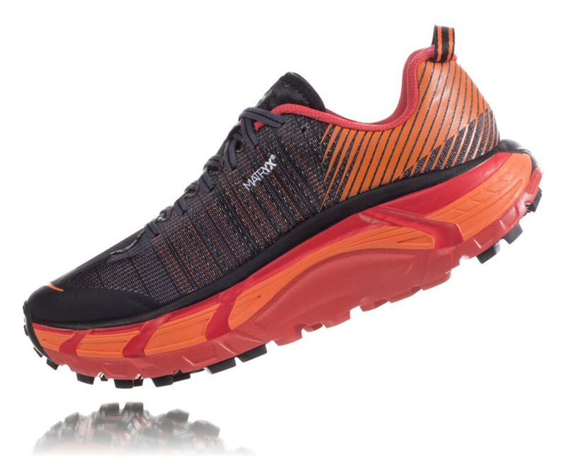 Orange Hoka EVO Mafate 2 Women's Trail Running Shoes | 90186-FLMT